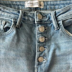 Just Black Women's Blue Jeans